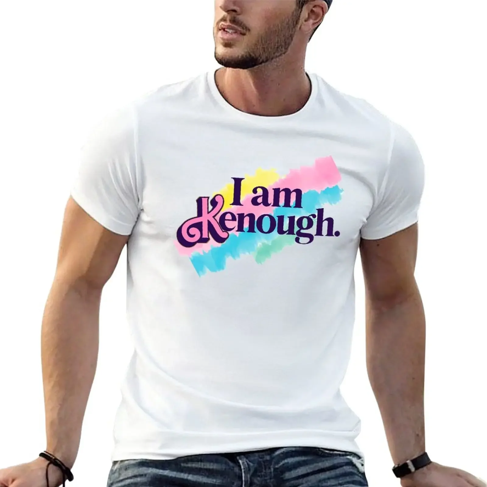 I Am Kenough Shirt, Tie Dye Ken Shirt, Kenough Tee, Barbi Shirt, Barbi Movie, Enoug T-Shirt