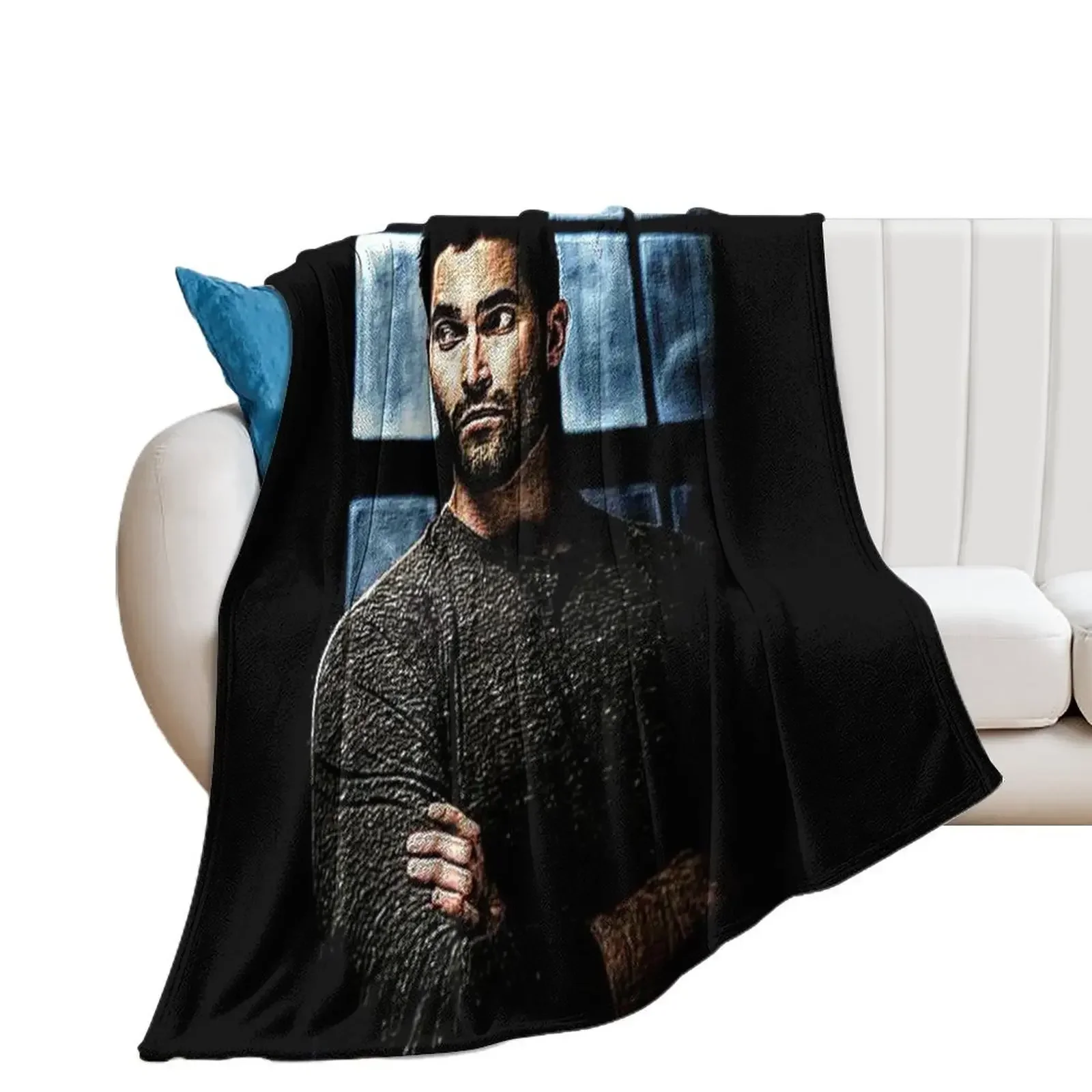 Derek Hale Throw Blanket Bed covers Winter beds Bed Fashionable Hair Blankets