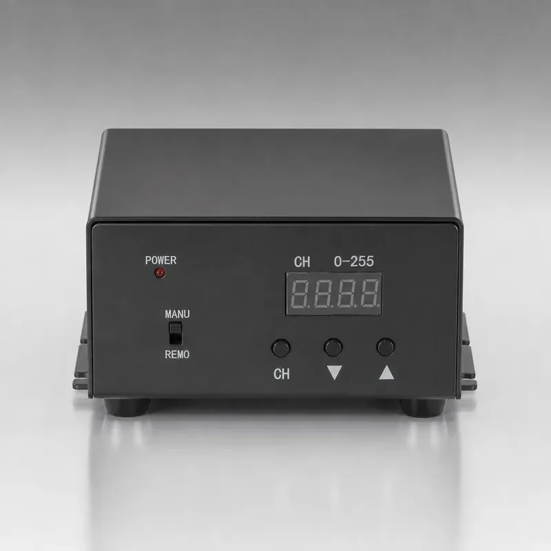 2 Channel 24V Analog Light Source Controller Machine Vision RS232 Digital Power Supply Industrial Lighting Control Module
