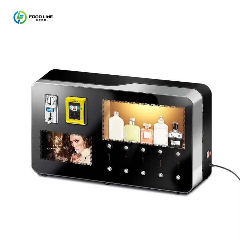 Foodline Customized New Design Commercial Small Can Be Installed Anywhere Wall-mounted Automatic Perfume Spray Vending Machine