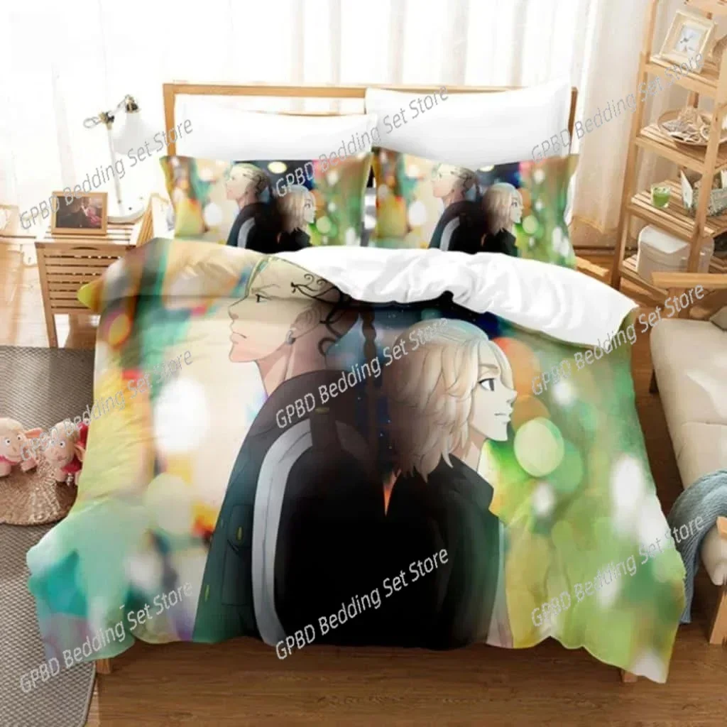 Cartoon Goldorak Grendizer Bedding Set Duvet Cover Bed Set Quilt Cover Pillowcase Comforter king Queen Size Boys Adult