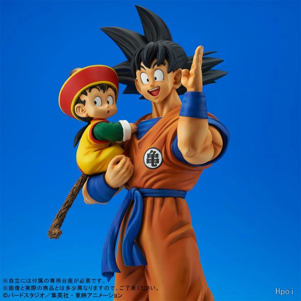 18cm anime son gokuu son gohan figura dragon ball z desktop golfe legal modelo brinquedo presente coleção ornamentos arte pvc filho gokuu