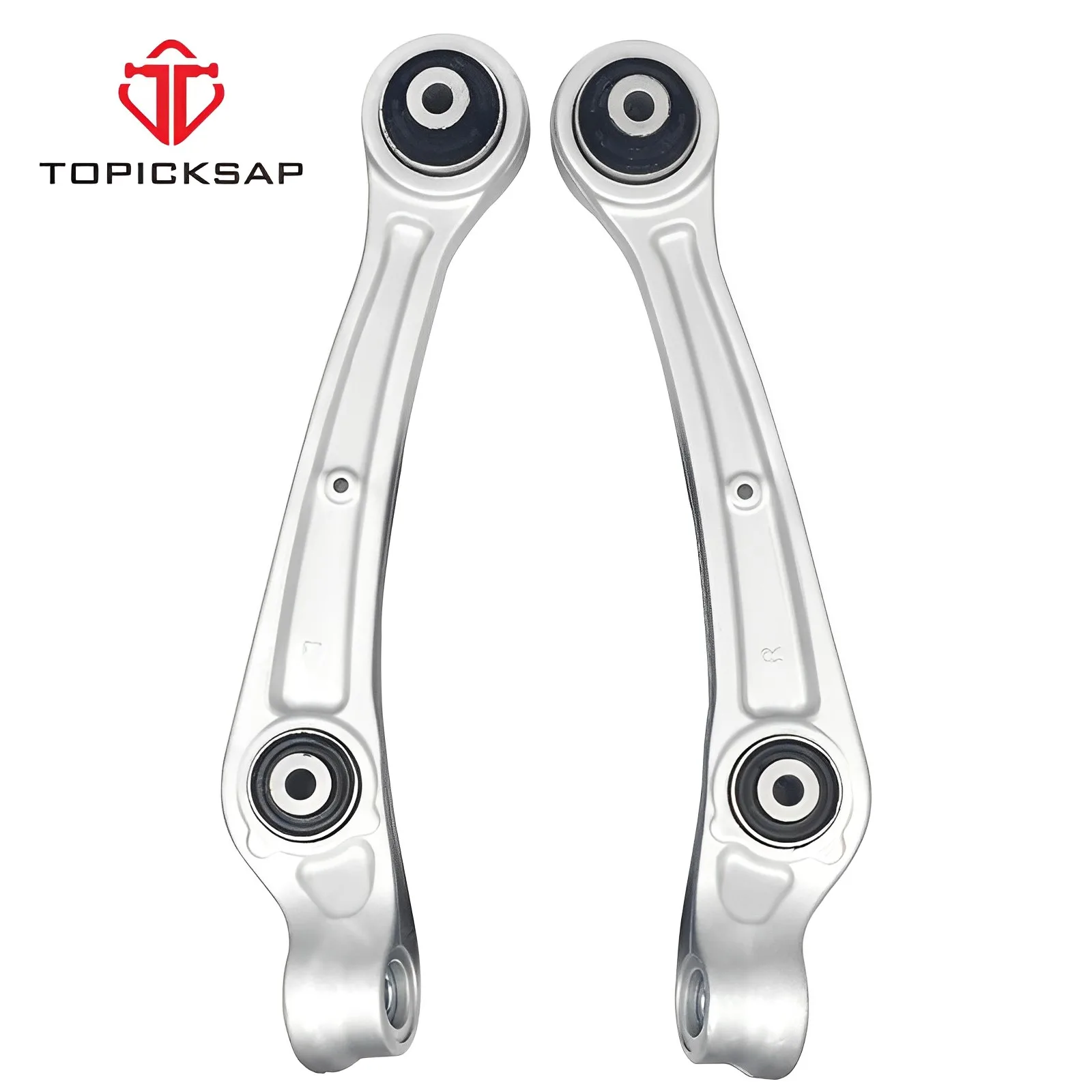 TOPICKSAP Pair of Suspension Front Axle Lower Straight Control Arm for AUDI A4 Q5 A5 B8 8K2 8K5 8KH 2008 - 2012 8K0407151B