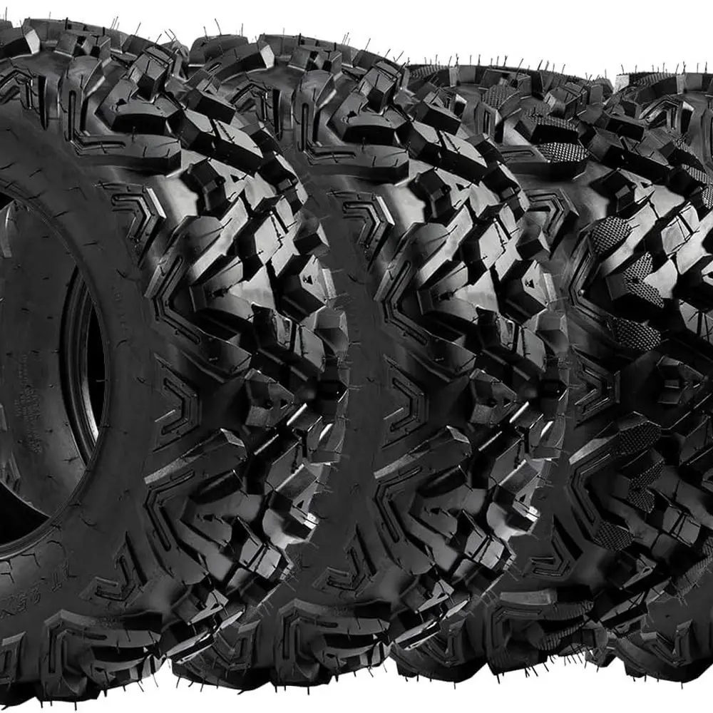 

Комплект из 4 предметов 25x8-12 передних и 25x10-12 задних 6-слойных бескамерных вездеходных шин