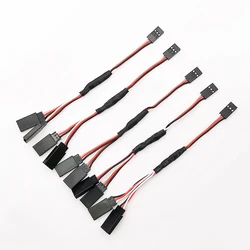 1/3/5pcs 150mm Length RC Servo Y Extension Cord Cable Lead Wire Lead JR For Rc Helicopter Drone Car Model DIY Part