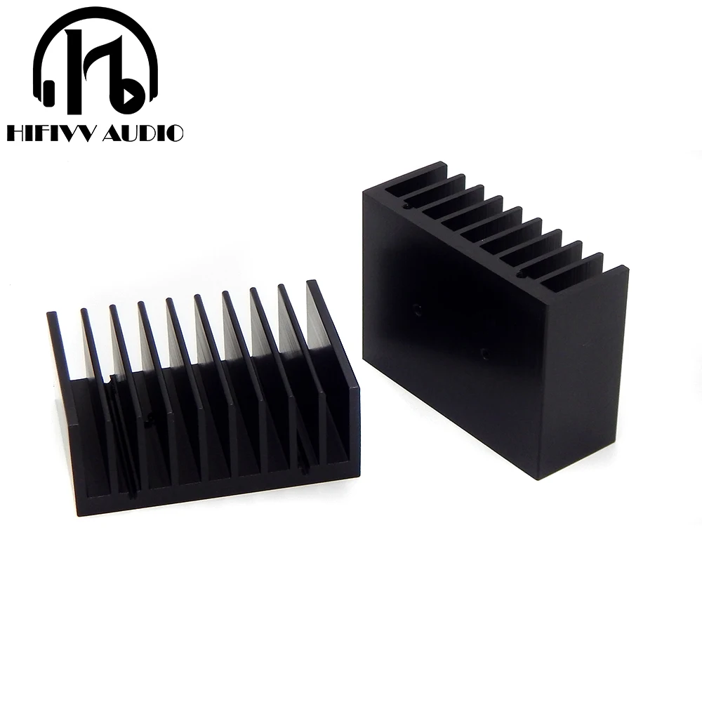 

Full Aluminum Radiator Of LM1875 LM3875 LM3886 power amplifier Matching the radiator 78*30*57mm DIY Cooler Aluminum Heatsink