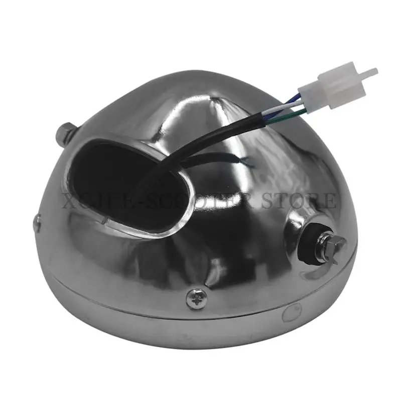 12V-80V 6 perline LED faro rotondo lampada circolare da 5 pollici per accessori per Scooter elettrici Citycoco