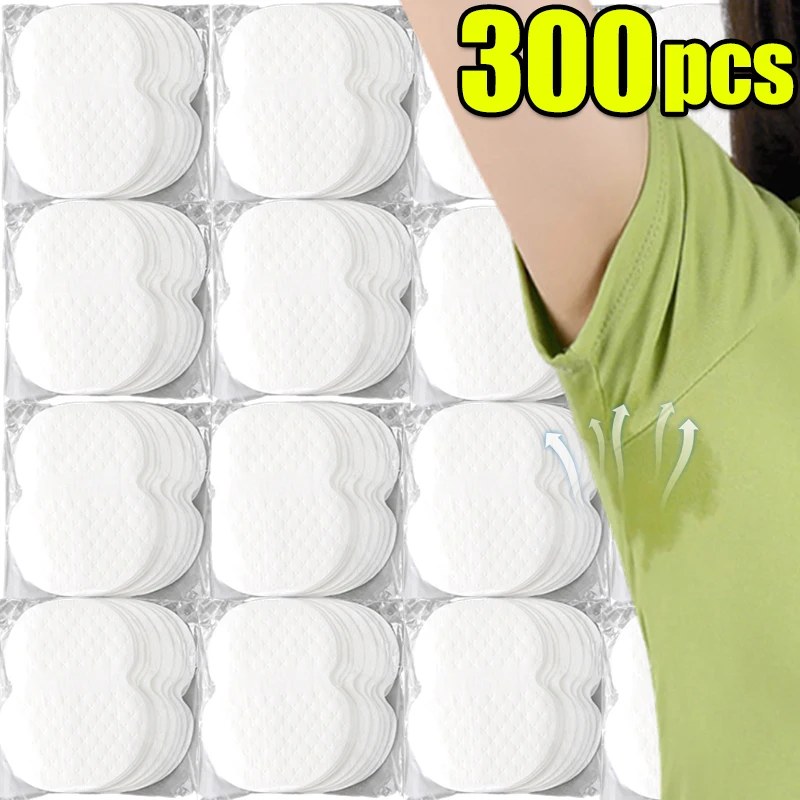 10/300 Stuks Wegwerp Onderarm Oksel Zweetpads Zweetabsorberende Patch Zomer Deodorants Niet-Geweven Pads Ademend Ultradun