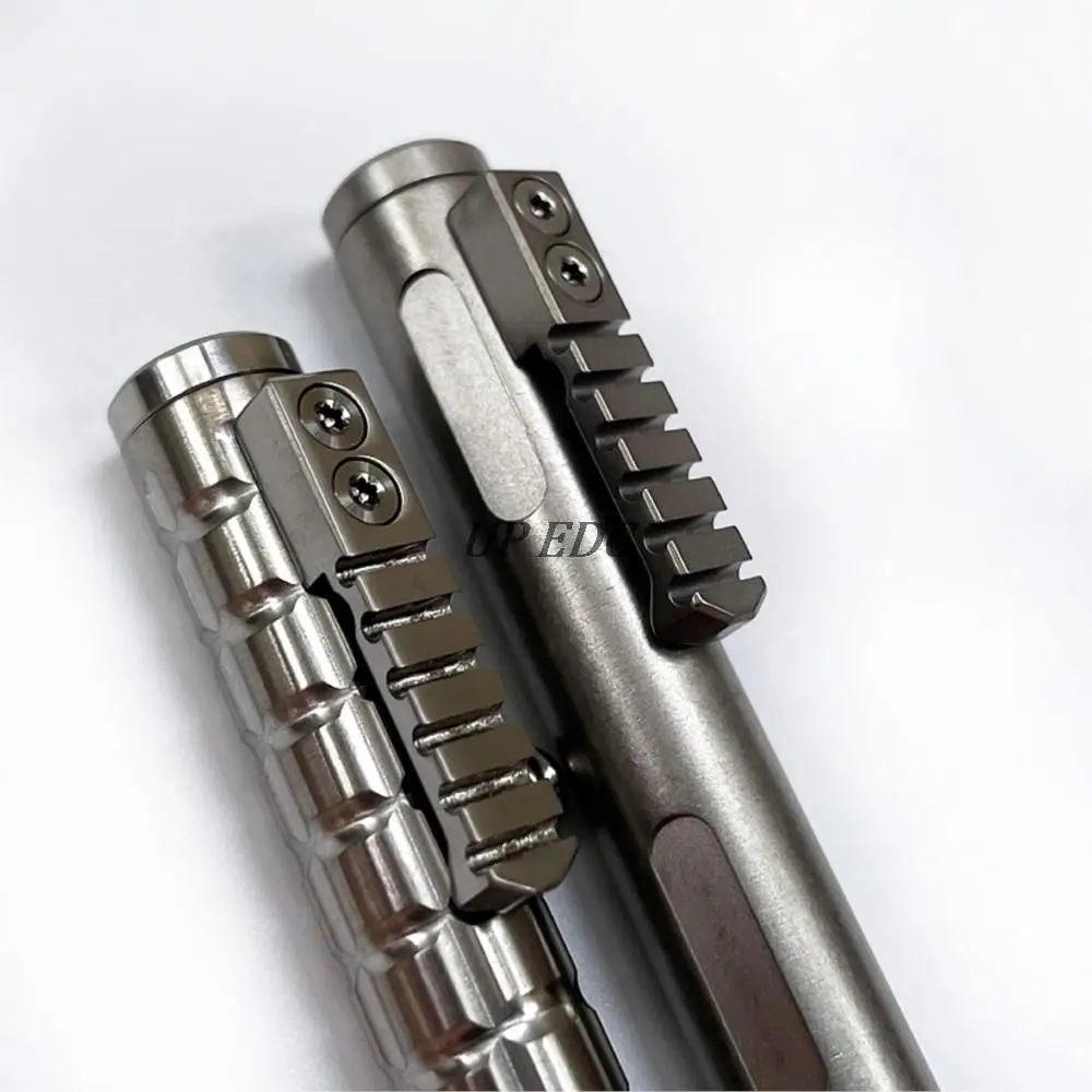 Titanium Mini EDC Bolt Pen Tactical Signature Pen Titanium Ballpoint Pen Portable Stationery Gift