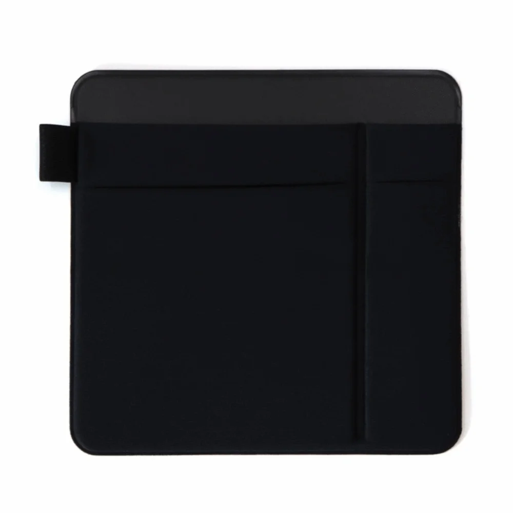 PU Leather Laptop Sticker Bag Elastic Canvas Selfadhesive Laptop Back Storage Bag Multifunctional Portable
