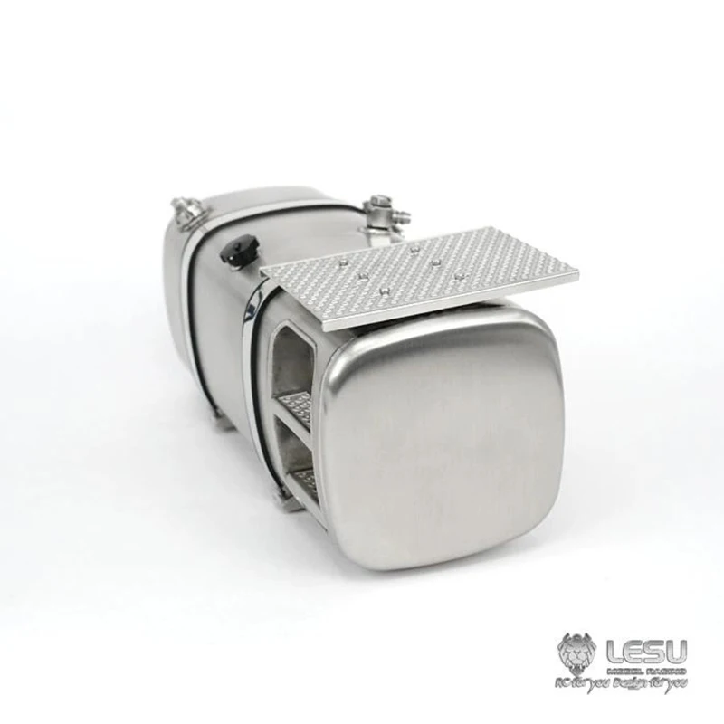 Serbatoio carburante serbatoio urea 1/14 LESU simulazione camion con set pedali G-6140 accessori modello trattore telecomando