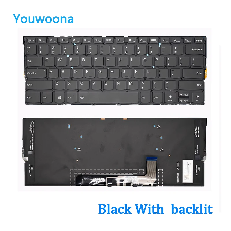 لوحة مفاتيح الكمبيوتر المحمول الأصلية الجديدة لينوفو سليم 9-14ITL05/ITL5 PR4UXB Yoga Pro 14sITL2021