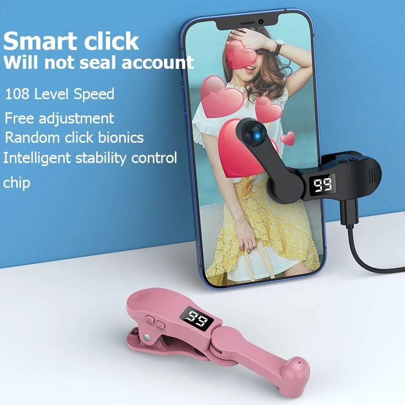 Screen clicker Tiktok auto like screen clicker game cycle click auto like instagram intelligent speed adjusted