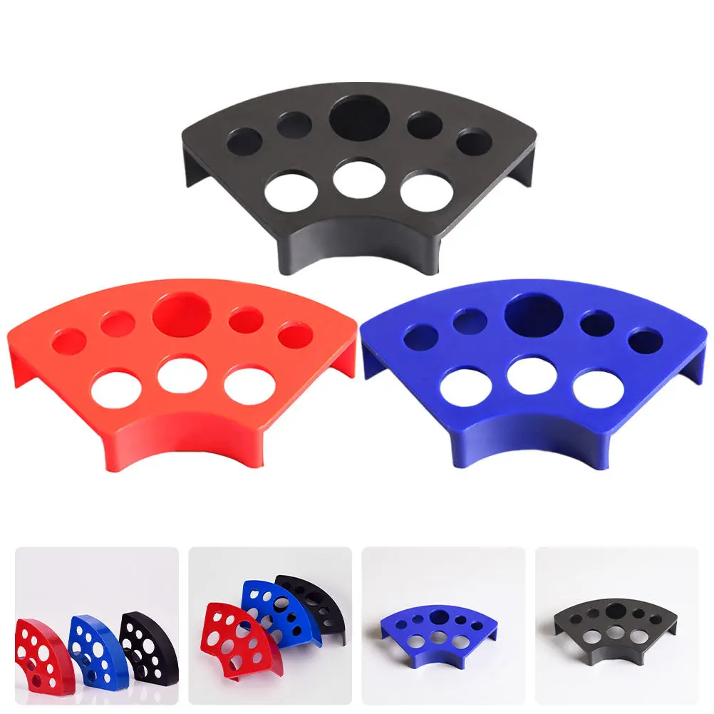 

Набор из 12 веерообразных подставок для пигментов, высококачественный держатель для стаканов для смешивания красок, органайзер для хранения тату-чернил для профессионального использования