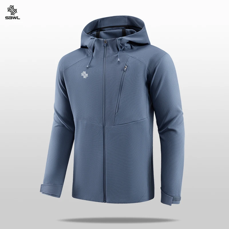 SBWL New 2026 Autumn/winter men\'s outdoor sports long sleeve base shirt ski running hiking mountaineering sports T-shirt Tops