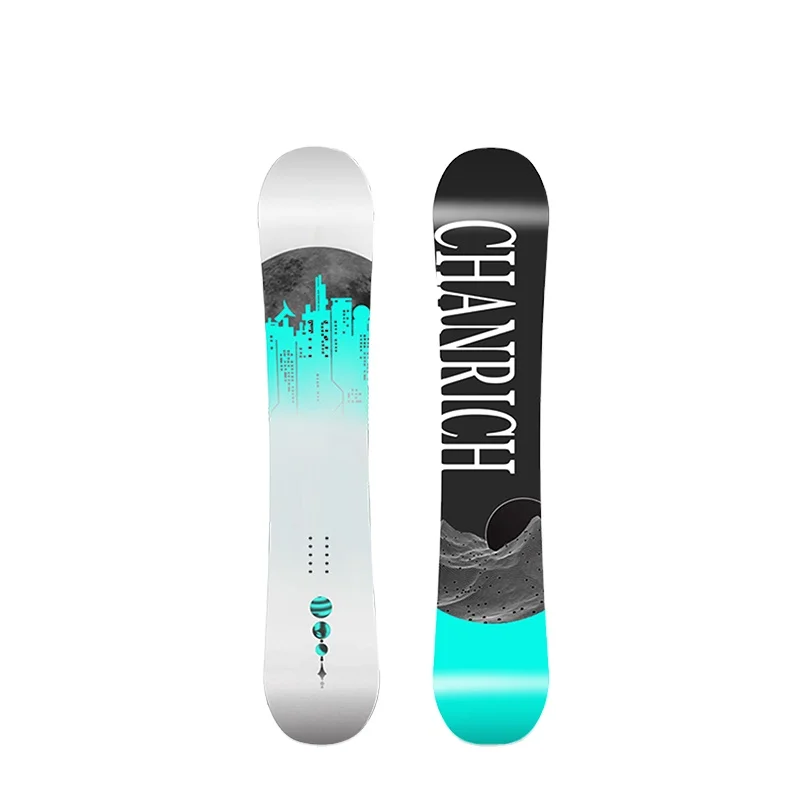 

Hot Selling Fashionable Cartoon Unisex Snowboard for Adult Skiing Professional Ski Equipment Ski Resort Twin