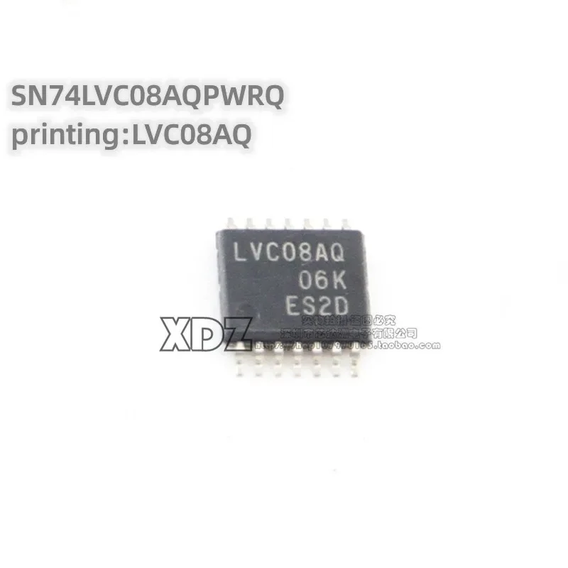 

5pcs/lot SN74LVC08AQPWRQ1 SN74LVC08AQ Silk screen printing LVC08AQ TSSOP-14 package Original genuine Logic chip