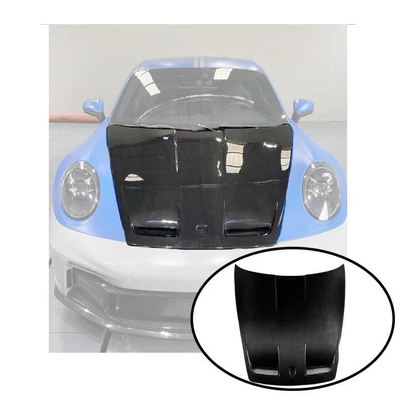 

Dry Carbon GT3 Style Engine Hood Bonnet Cover for porsche 911 992 2019-2023