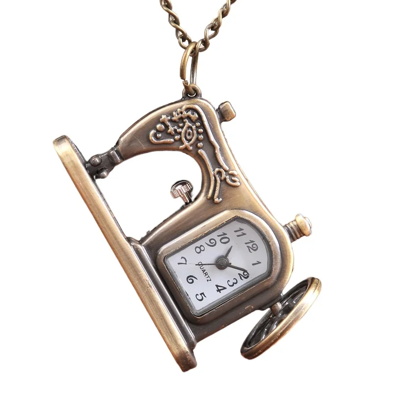 

Vintage necklace pendant pocket watch, quartz pocket watch