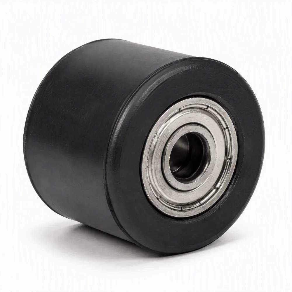 10mm Bore Chain Roller Tensione Rubber & Iron Black Chain Guide Pulley 6900Z Ball Bearing Chain Tensioner Wheel Motorcycle