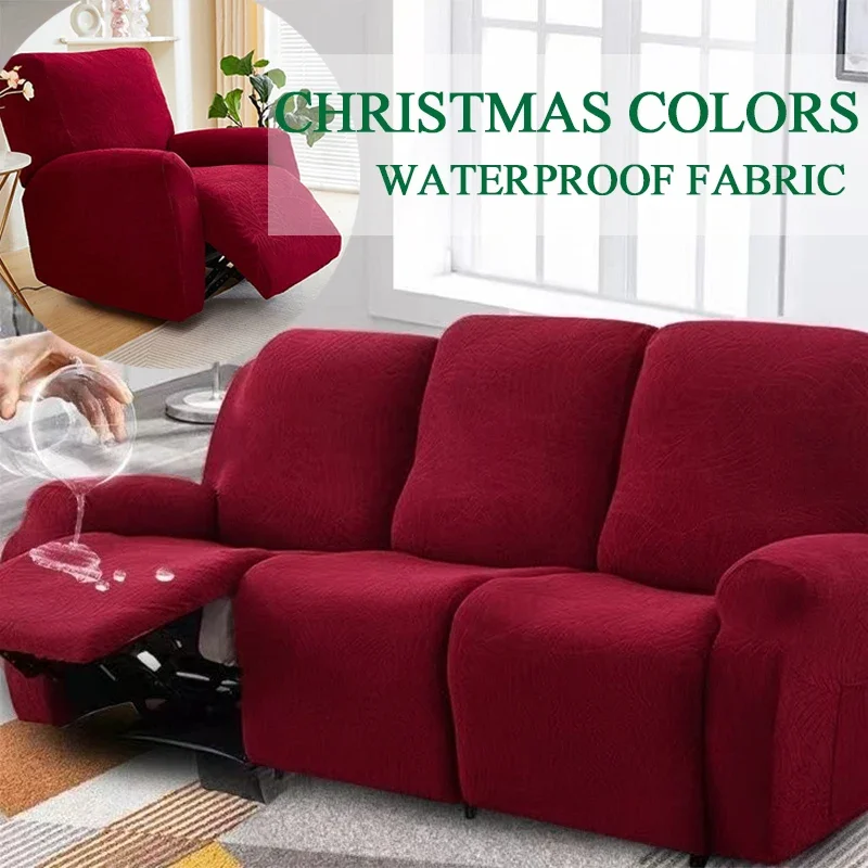 

Waterproof Recliner Sofa Covers Anti-Dust Non-Slip Armchair Cover for Living Room Seat Cover Relax Sofa Slipcover