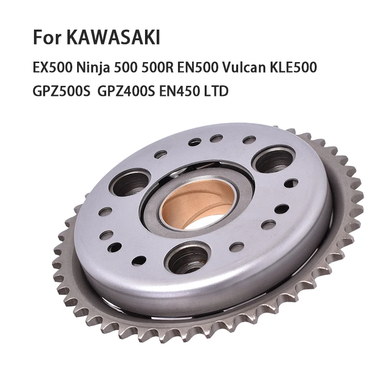 One Way Starter Clutch Gear Assy Kit For KAWASAKI EX500 NINJA 500 EN500 KLE500 ER5 GPZ500S EN450 GPZ400S EX KLE EN 450 GPZ 400 S