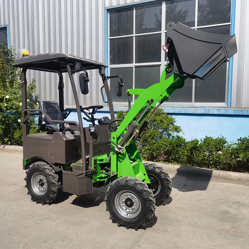 factory mini loader 1 ton mini telescopic loader boom wheel loader with CE