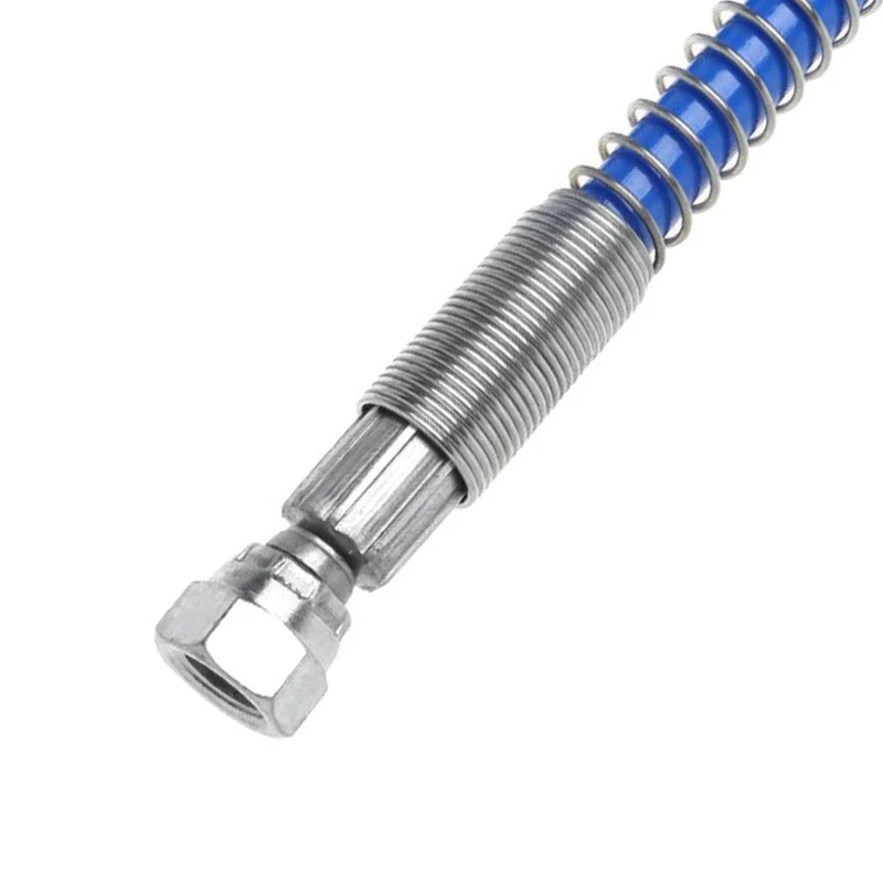 7.5M High Pressure Hose Connector 1/4\'\' BSP 5800Psi Airless Paint Sprayer Spare Part Hose Connecting Pipe Fiber Tube Tool