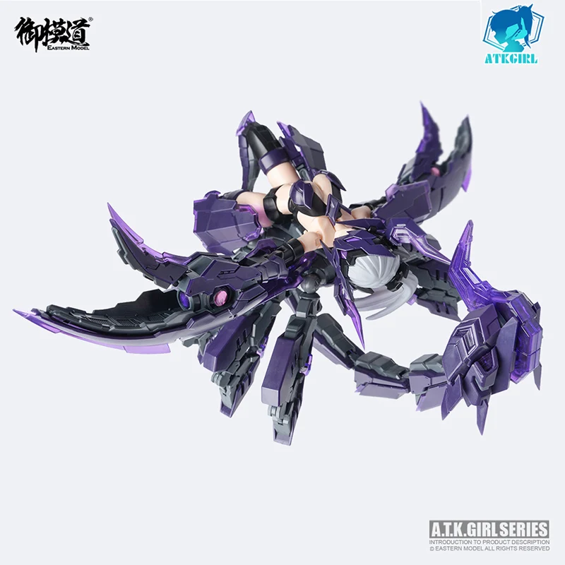 IN Stock YMD E-Model Assemble Action Figure Toy Eastern Model Scorpion ATK GIRL 1/12 Scale FAG Frame Arms Girl Plastic Model Kit