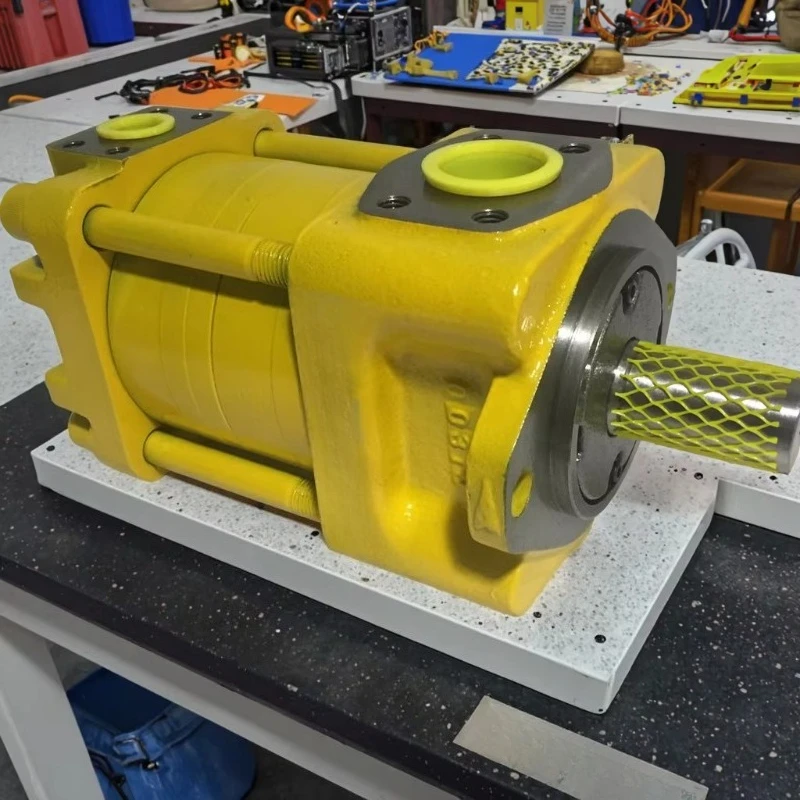 china manufactured QT Series Hydraulic Internal Gear Pump 40cc/rev to 80cc/rev 50cc/rev to 125cc/rev for SUMI TOMO