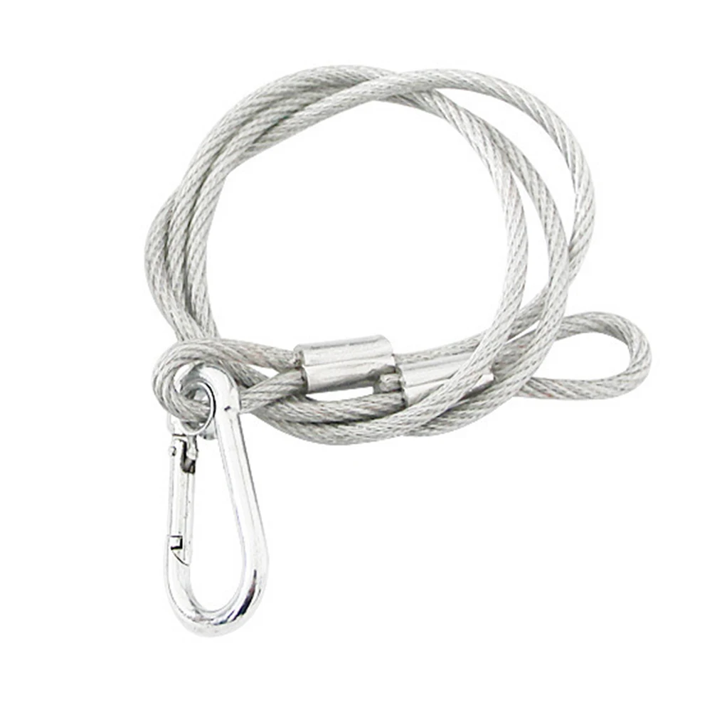 8PCS Safety Bond Wire 20KG 700mm Heavy Duty Stage Lighting DJ Cable Chain Safety Wire Ropes Lock Security Cables image 6
