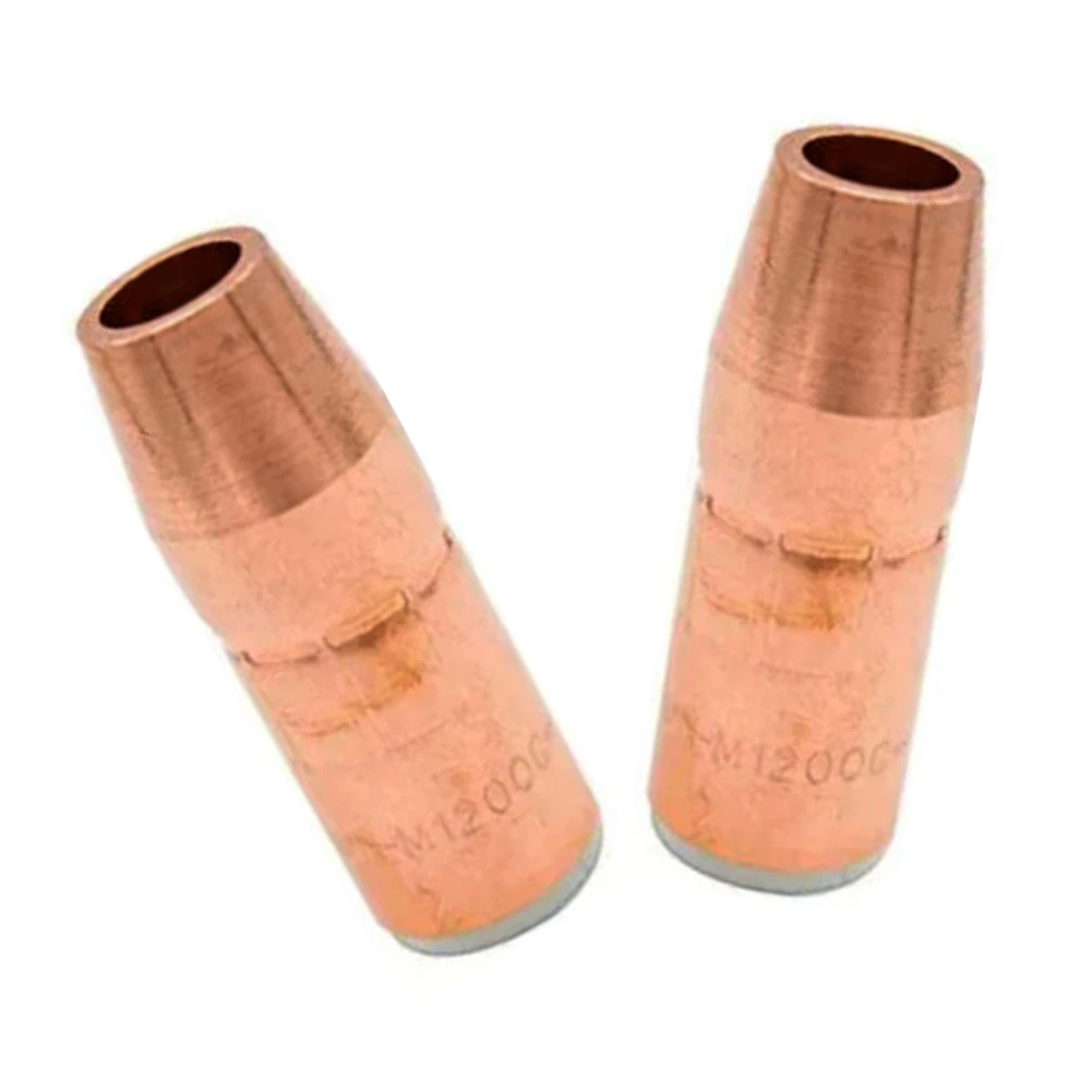 2pcs Welding Nozzles For MIG Welding Nozzle N-M1200C 1/2 Inch Orifice For Miller MDX-250 MIG CNC Metalworking Manufacturing Tool
