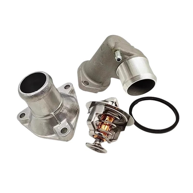

Applicable to Kobelco SK200-8 210 250 260-8 Super 8 Excavator J05E Engine Thermostat Hose Mount Thermostat