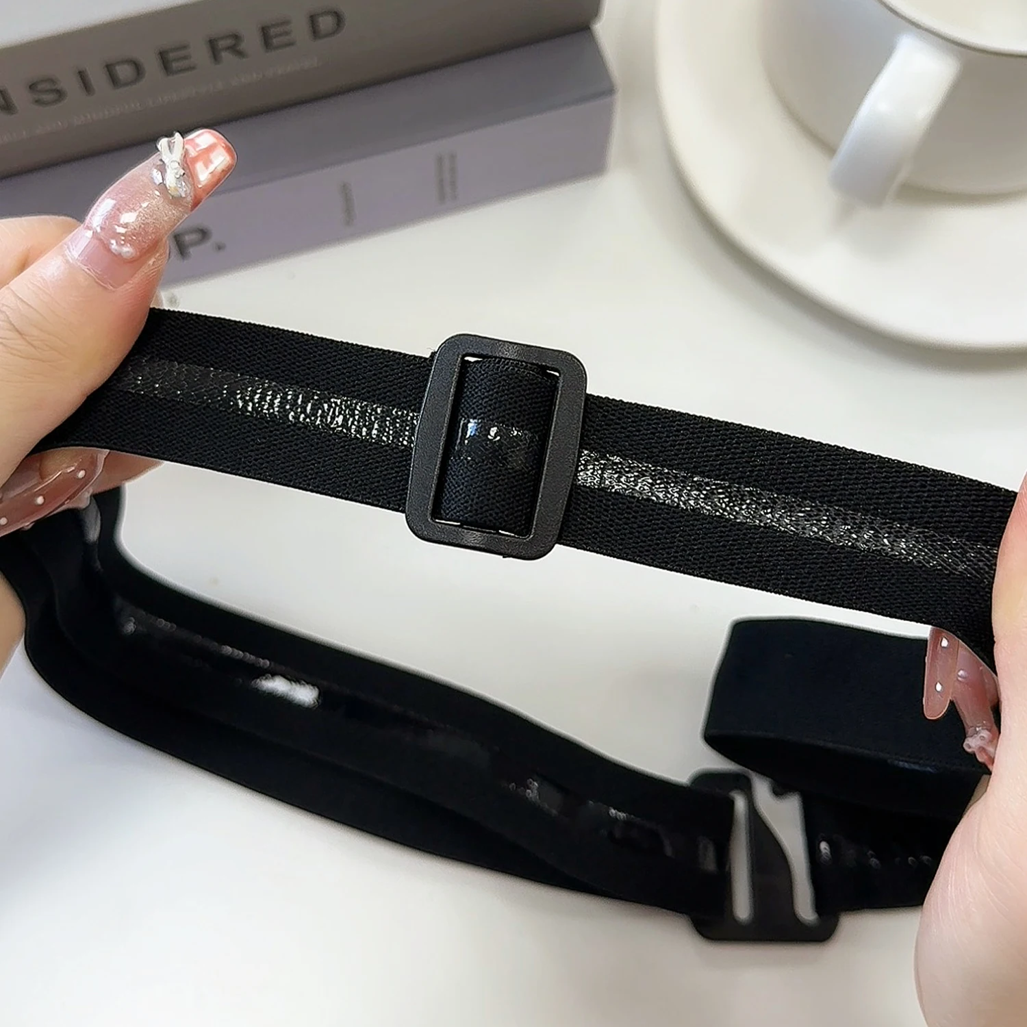 เข็มขัดเอวยางยืดกันลื่นป้องกันริ้วรอยเสื้อคงอยู่ดีที่สุดธุรกิจ