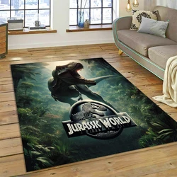 3D Cartoon Jurassic Park Dinosaur Dino Rug Carpet for Living Room Bedroom Decor,floor Mat Non-slip Decoration for Sofa Doormat