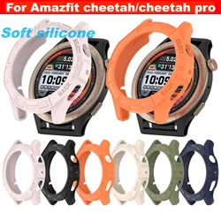 Soft silicone case For Amazfit cheetah/Amazfit cheetah pro Smart Watch Bumper Screen Protector Smart watches accessories