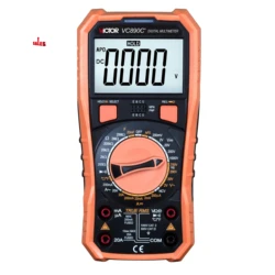 VICTOR VC890C+ Digital Multimeter 2000 Counsts Manual Range True RMS Capacitance Resistance Transistor Meter