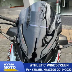 Motorcycle Sport Windshield WINDSCREEN For Yamaha Xmax-300 XMAX300 2017-2022  xmax300 X-max300 Deflector Front Windshield