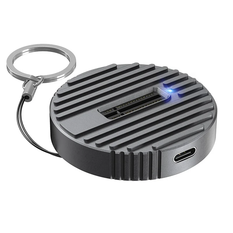 A76F-M.2 Dual Protocol SSD Solid State Drive Box NVME/SATA10G External Mobile Hard Drive Base Type -C3.1 Gen 2 SSD