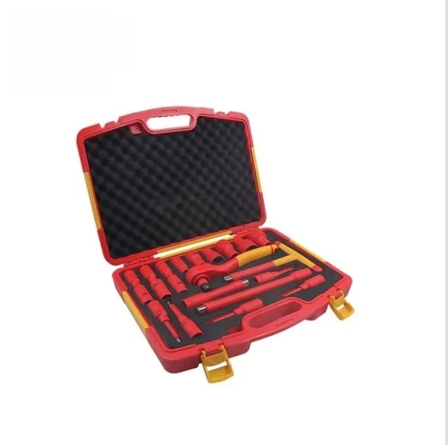 Professional Electrical Tool Kit VDE Socket Ratchet Insulated 21Pcs Tool Set