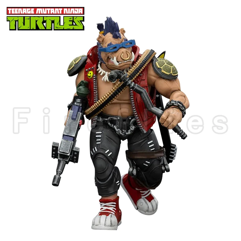 1/18 JOYTOY Action Figure Turtles Beebop Rocksteady Anime Model Speelgoed