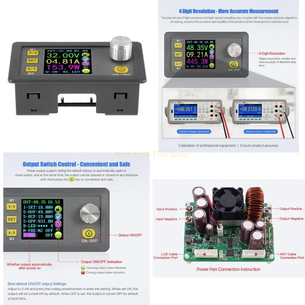 A2BE Communication 50V 20A Constant Current Step-Down Power Supply Module