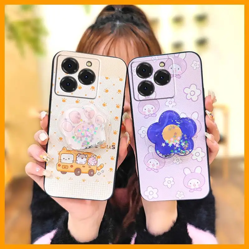 

Skin feel silicone Fashion Design Phone Case For Ulefone Note20 Pro/Meizu Note21 Durable Cute glisten Silicone Cartoon