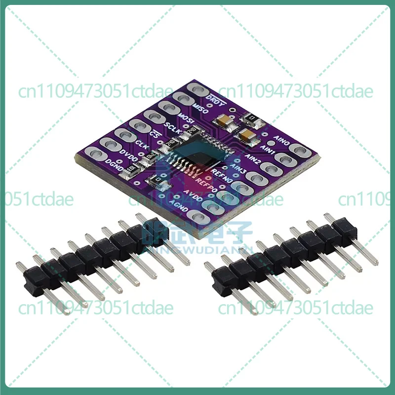 2-8pcs for ADS1220 for ADS1120 for ADS-1120 24-Bit ADC Module Low Power SPI