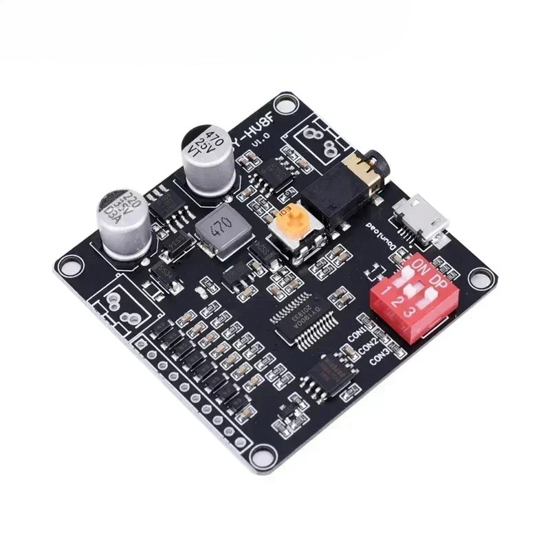 

Single-chip voice broadcast control Integrated playback advertisement Trigger serial port control playback