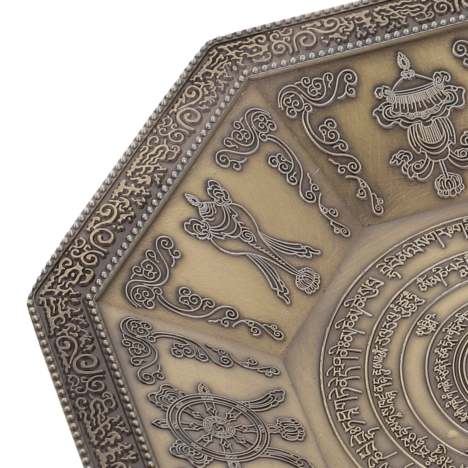 

Alloy Incense Burner Smoke Plate Temple Dish For Buddhist Offering Aromatherapy Fragrance Holder Retro Worship Accessory