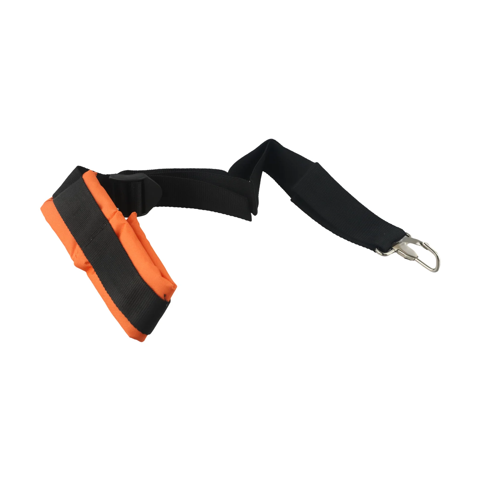 

Запчасти для газонокосилки, плечевой ремень, удобный, 1 шт., регулируемая длина, черный и оранжевый нейлон, уменьшает болезненность усталости