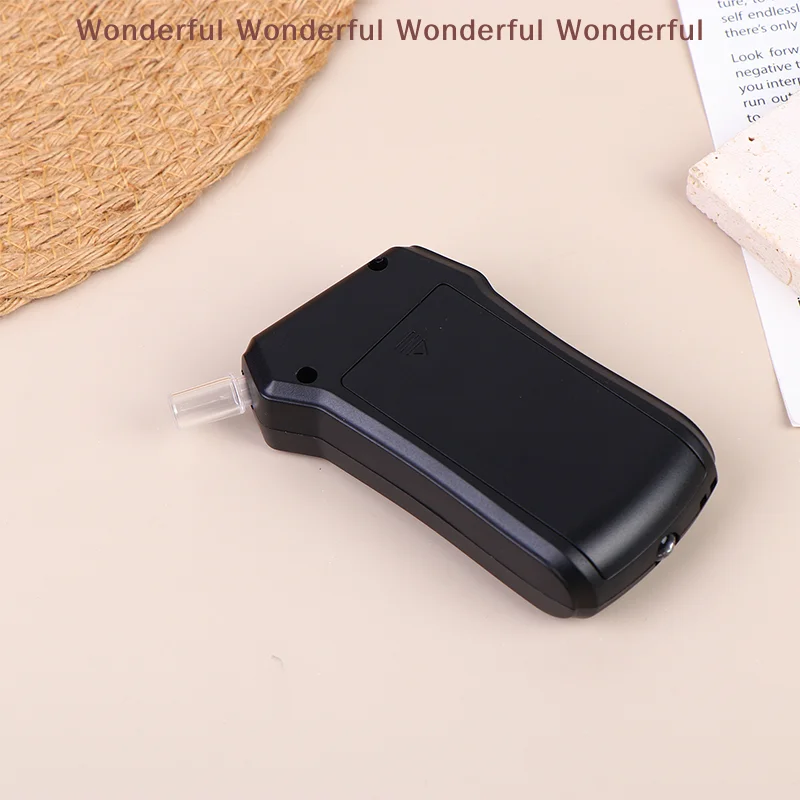 Digital LCD Breath Alcohol Tester with LCD Display Lightweight and Durable for Emergency Roadside Check