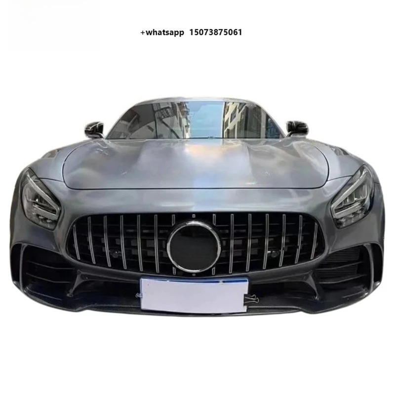 

Car Bumper for GT GTS GTC Upgrades GTR Style Semi-carbon Fiber Front Bumper Grill Body Kit