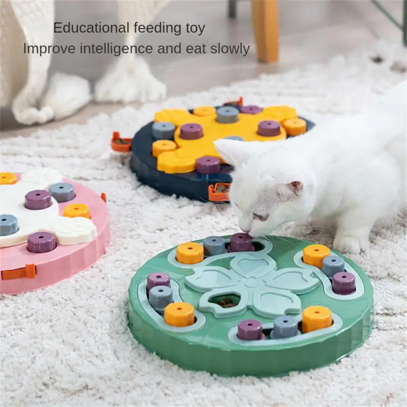 Dog Puzzle Toys Slow Feeder Interactive Increase Puppy IQ Food Dispenser Slowly Eating NonSlip Bowl Pet Cat Dogs Training Game